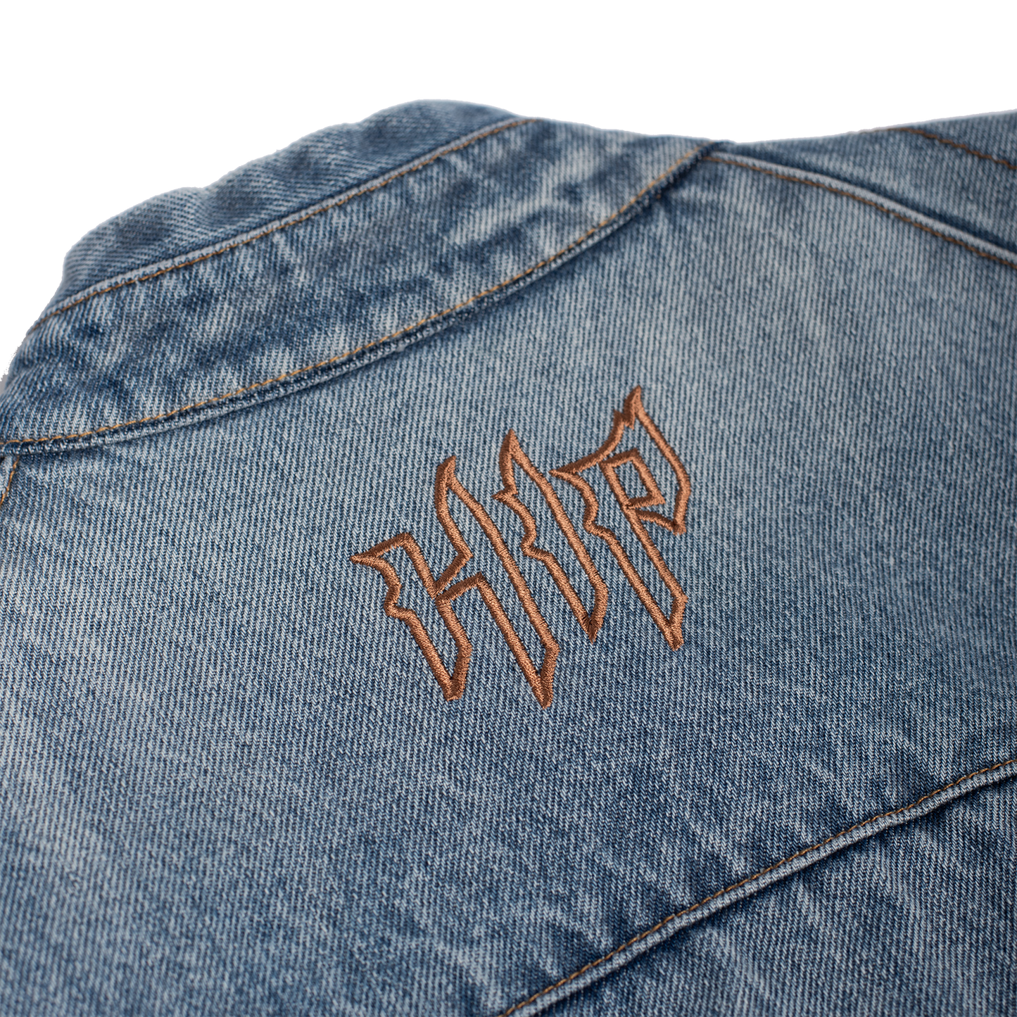 DENIM OTO RESU RACING JACKET - INDIGO BLUE