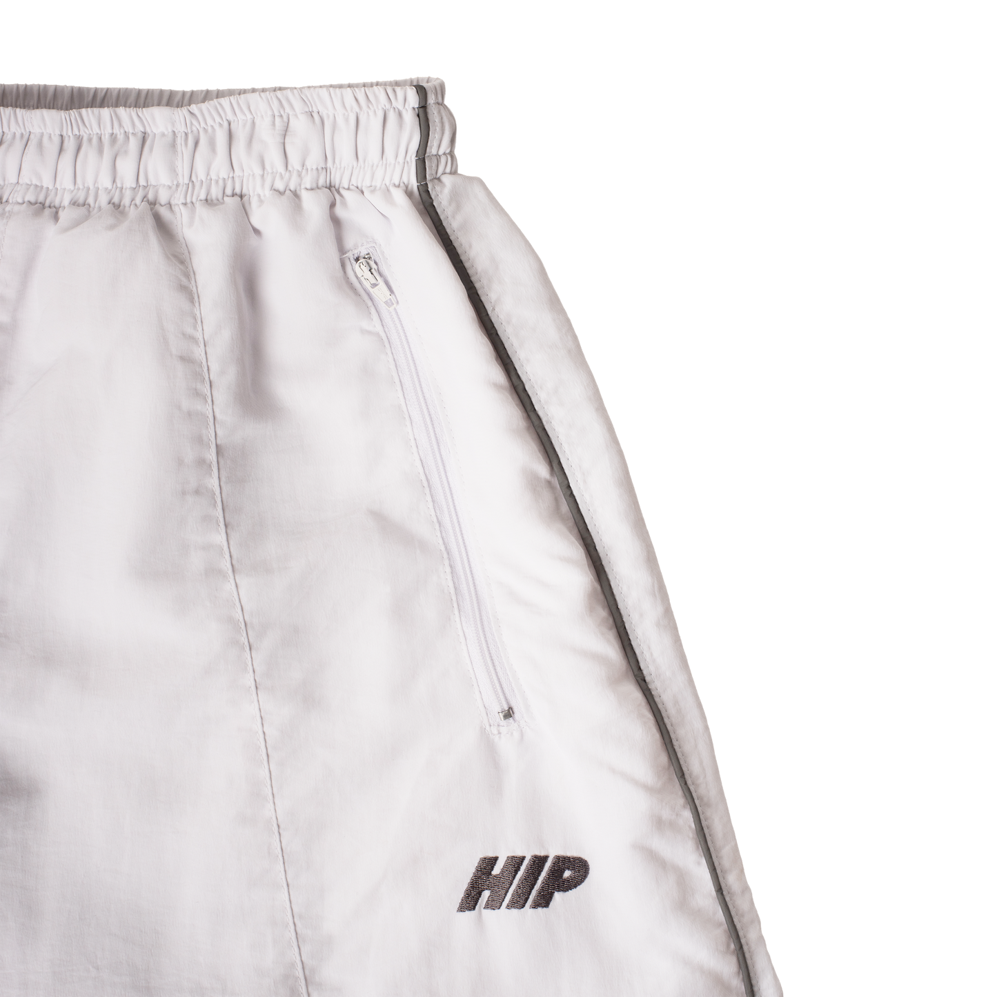 ACTIVE 3M NYLON TRACK PANTS - BLANCO