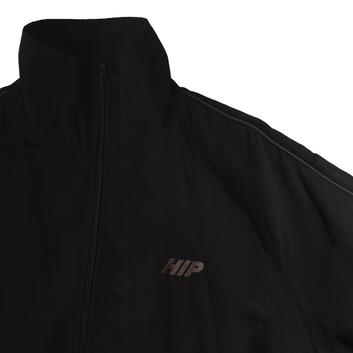 ACTIVE 3M NYLON TRACK JACKET - NOIR
