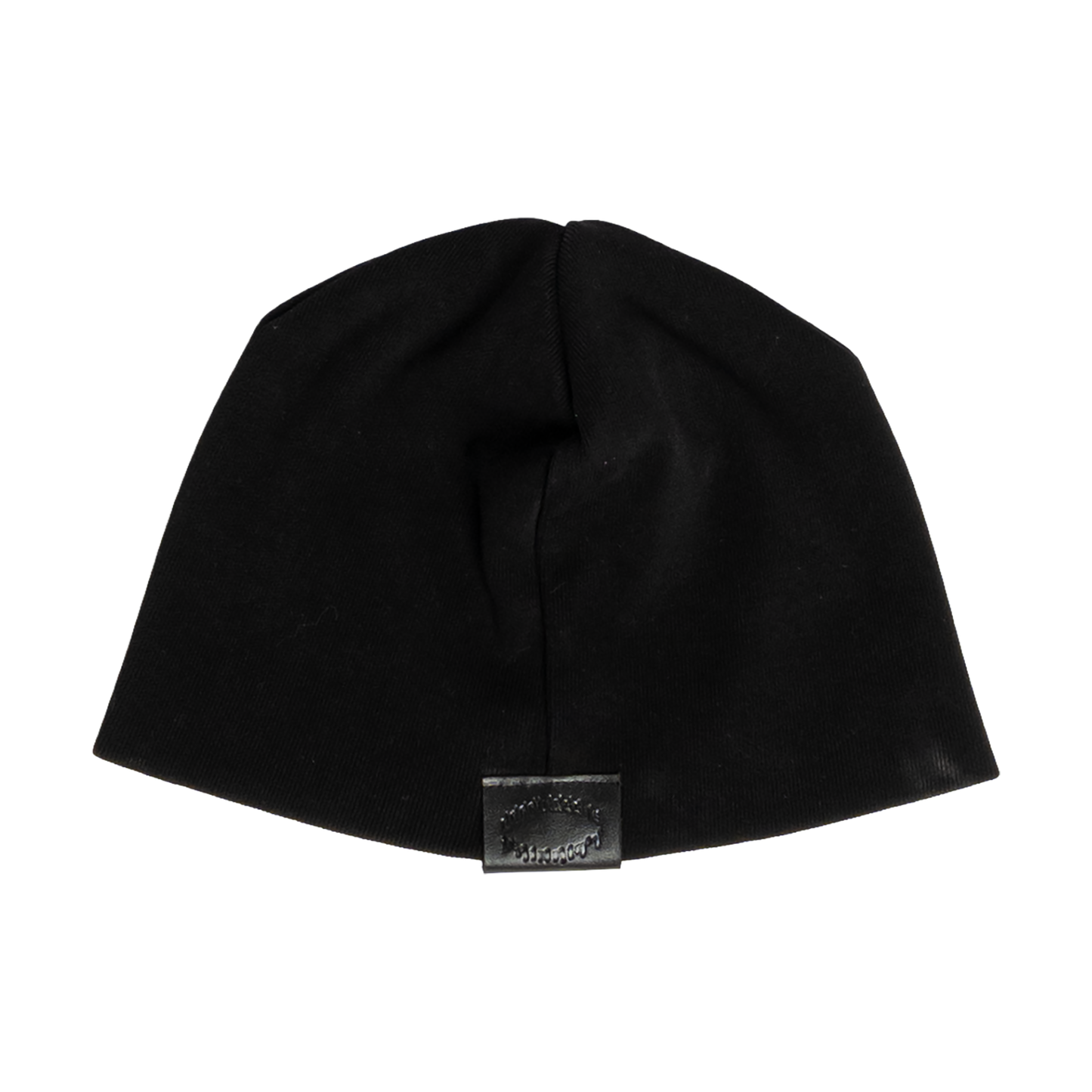 GRUNGE ROCKSTAR LEATHER TOQUE - NOIR