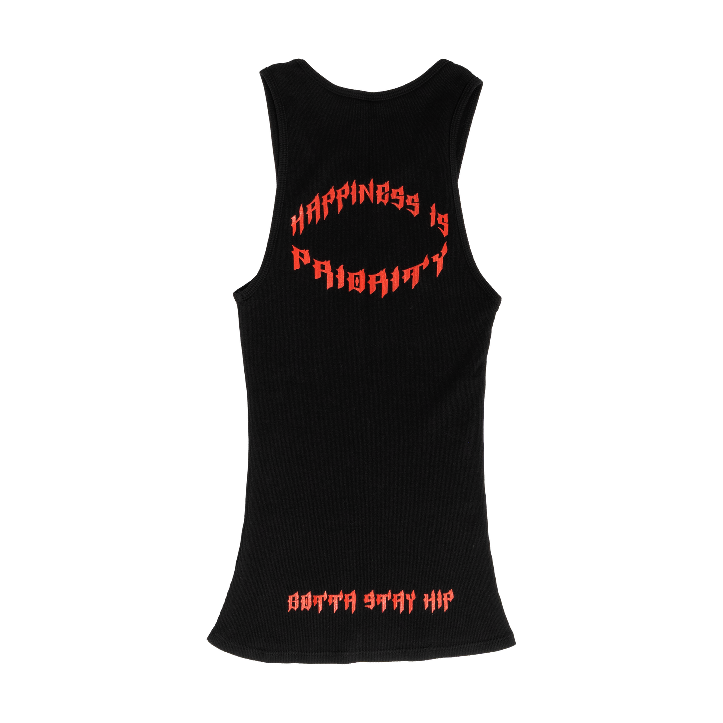 GRUNGE SLOGAN A SHIRT - NOIR