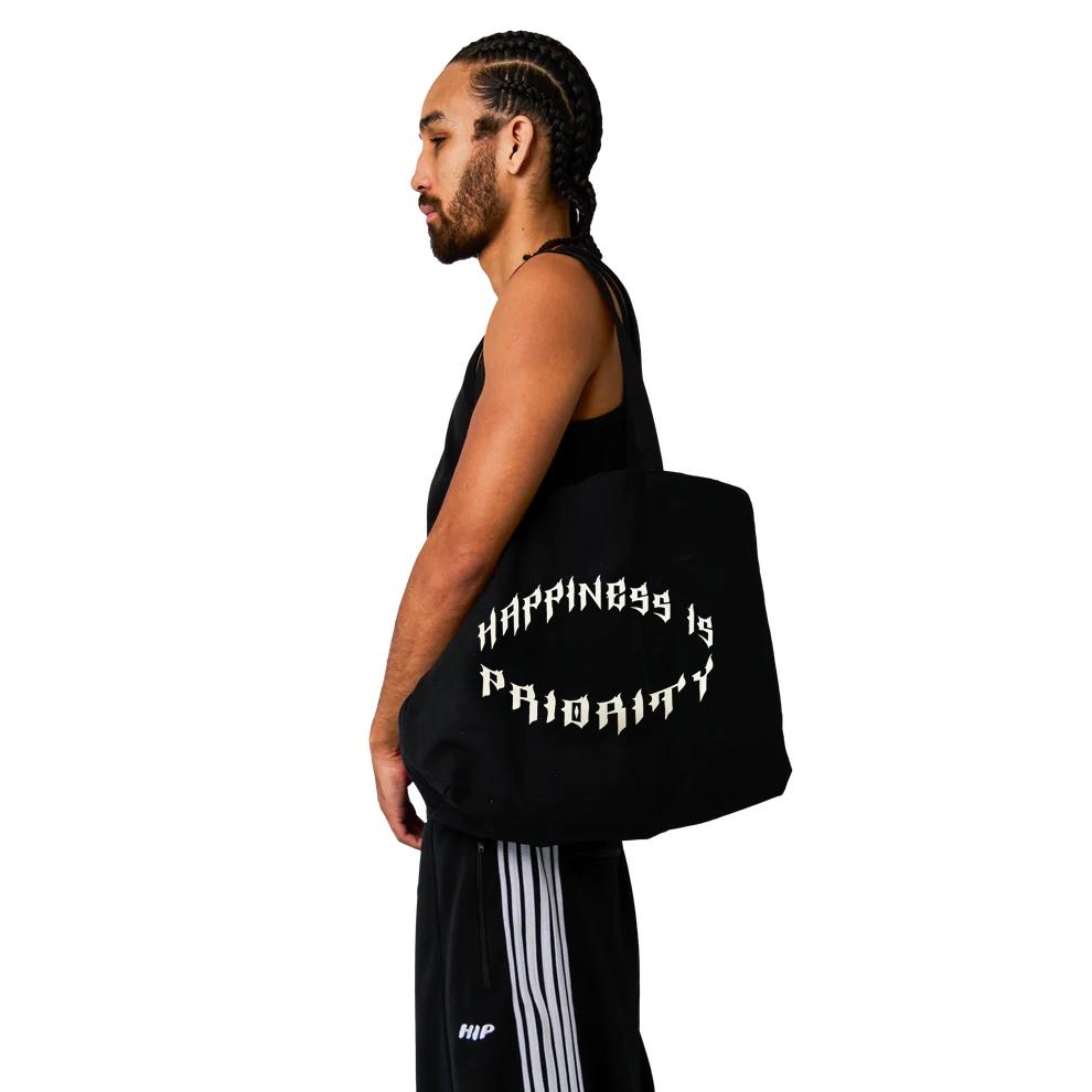 GRUNGE TOTE - NOIR