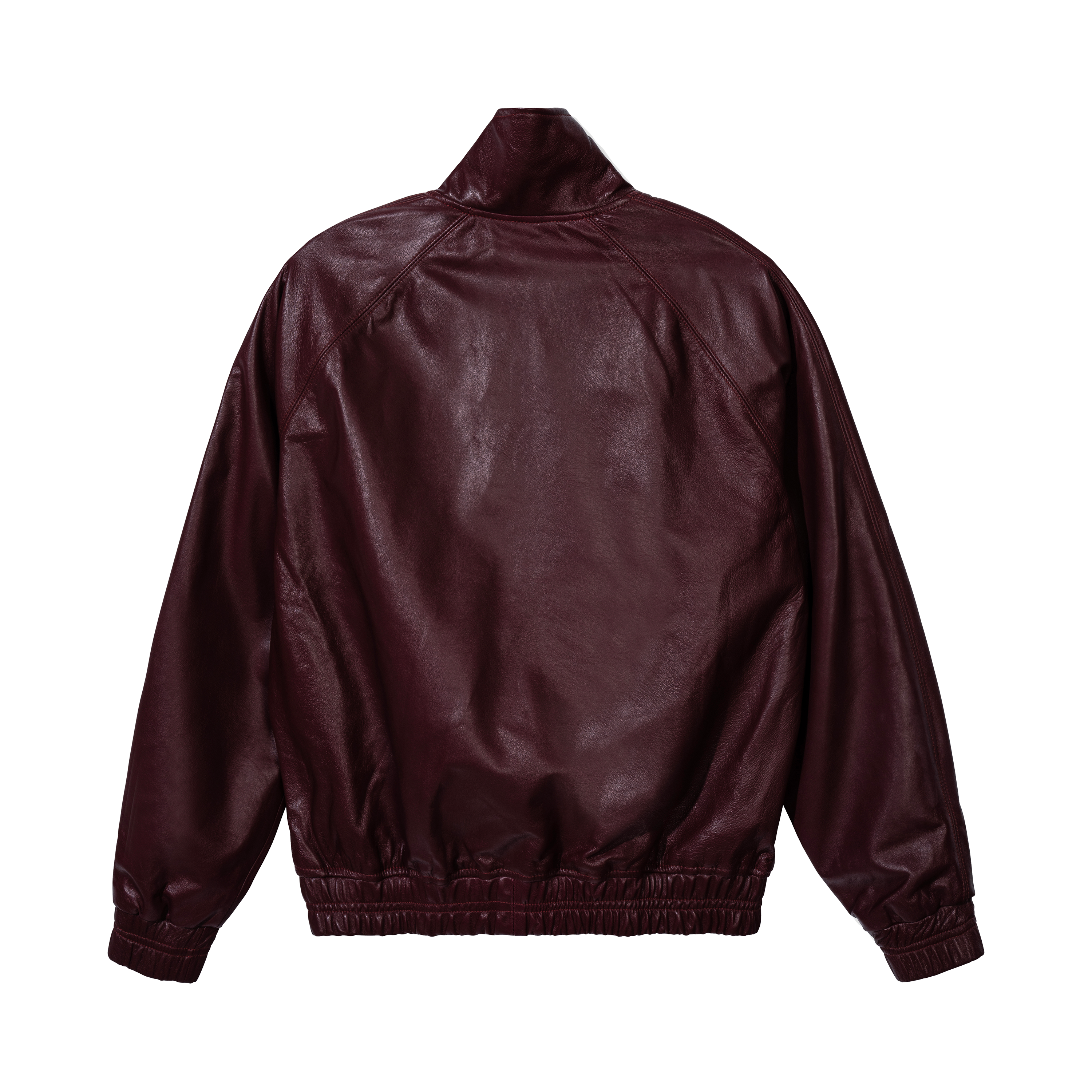 WINE & DINE LEATHER TRACK JACKET