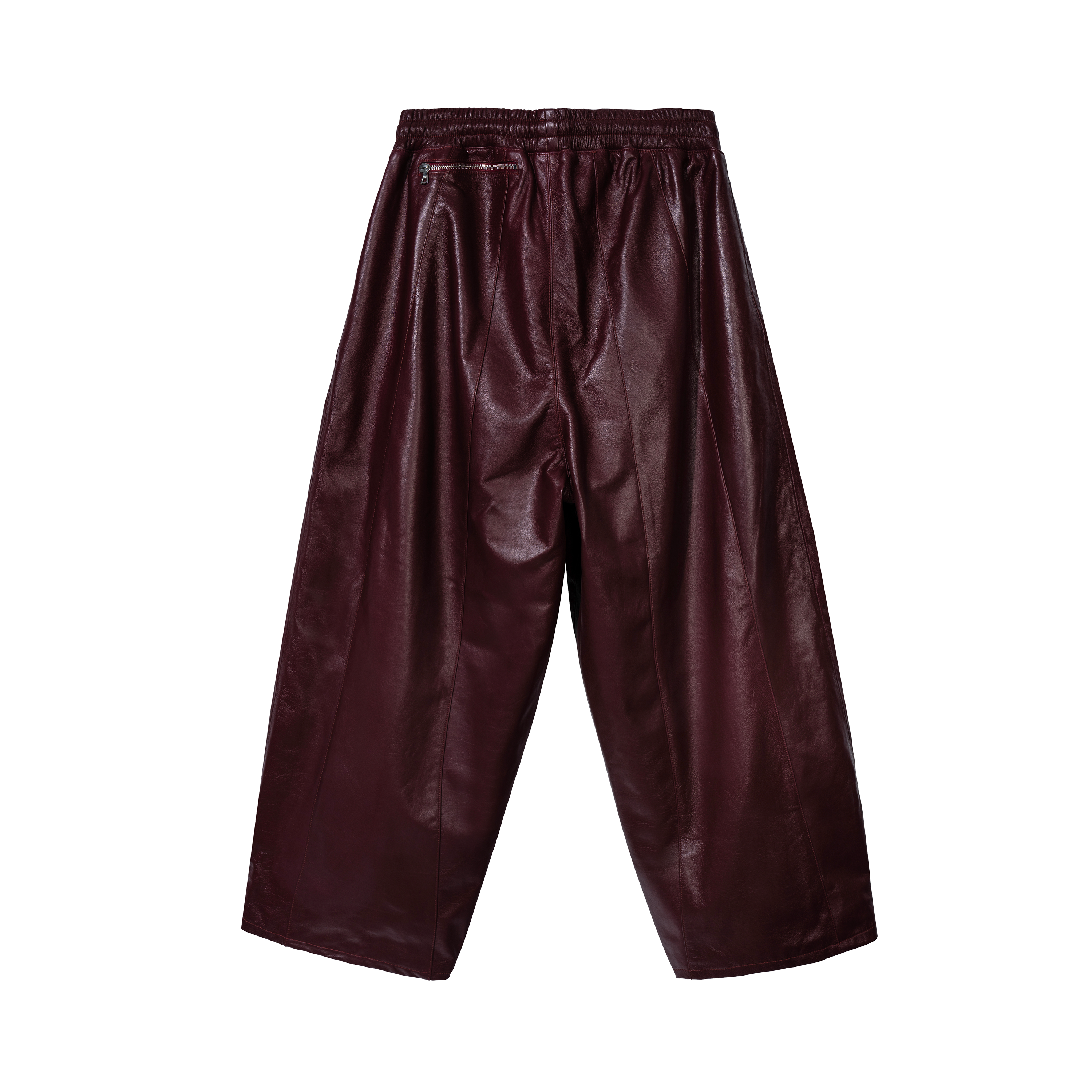 WINE & DINE LEATHER TRACK PANTS