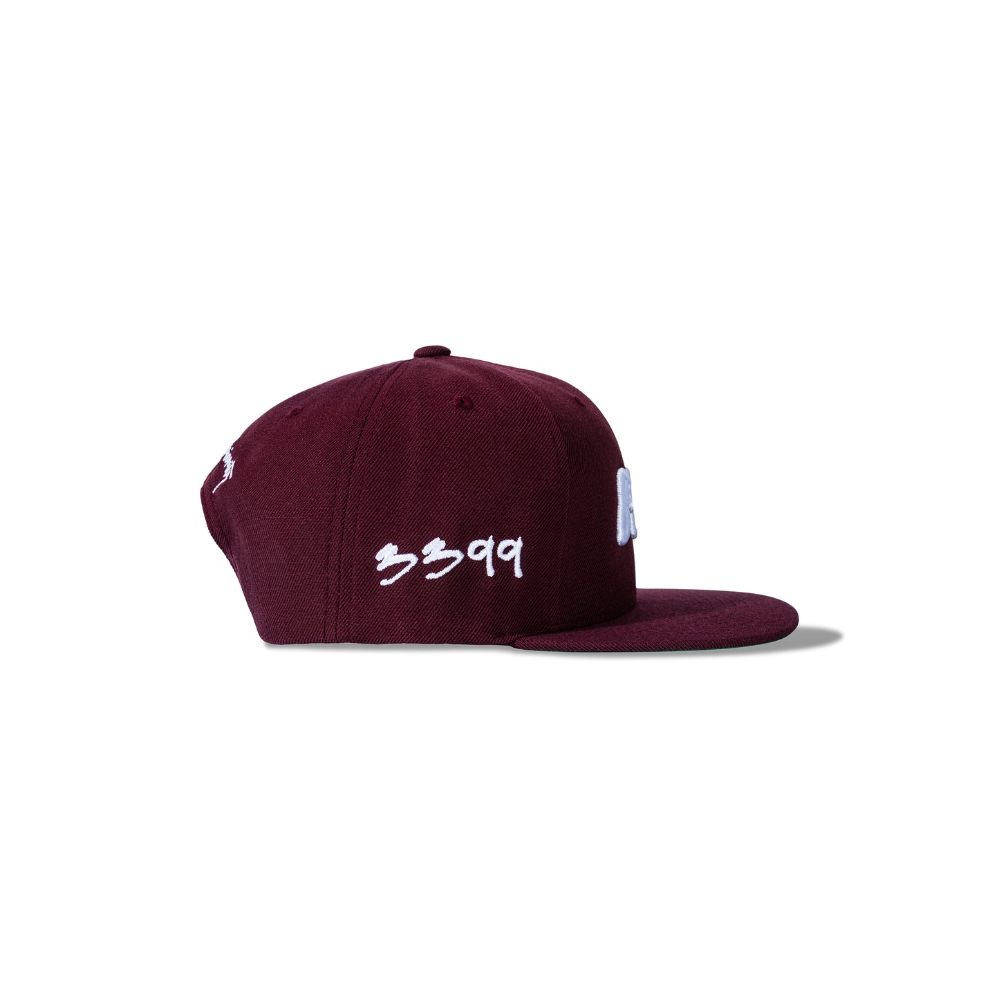 MLH SNAPBACK - WINE/WHITE
