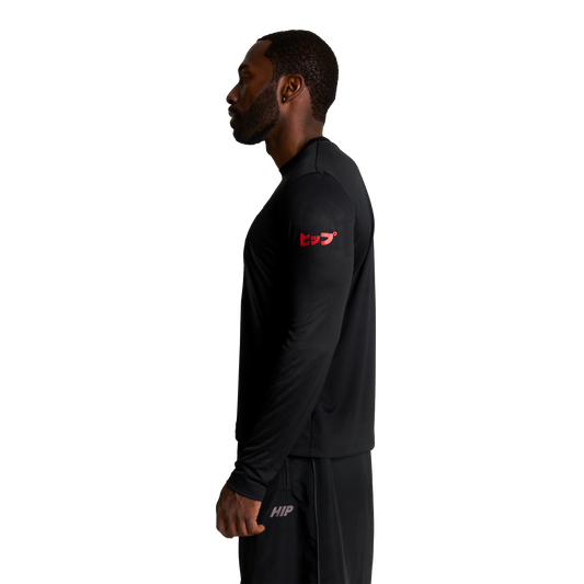 HIP HIPPU ACTIVE LONG SLEEVE - NOIR