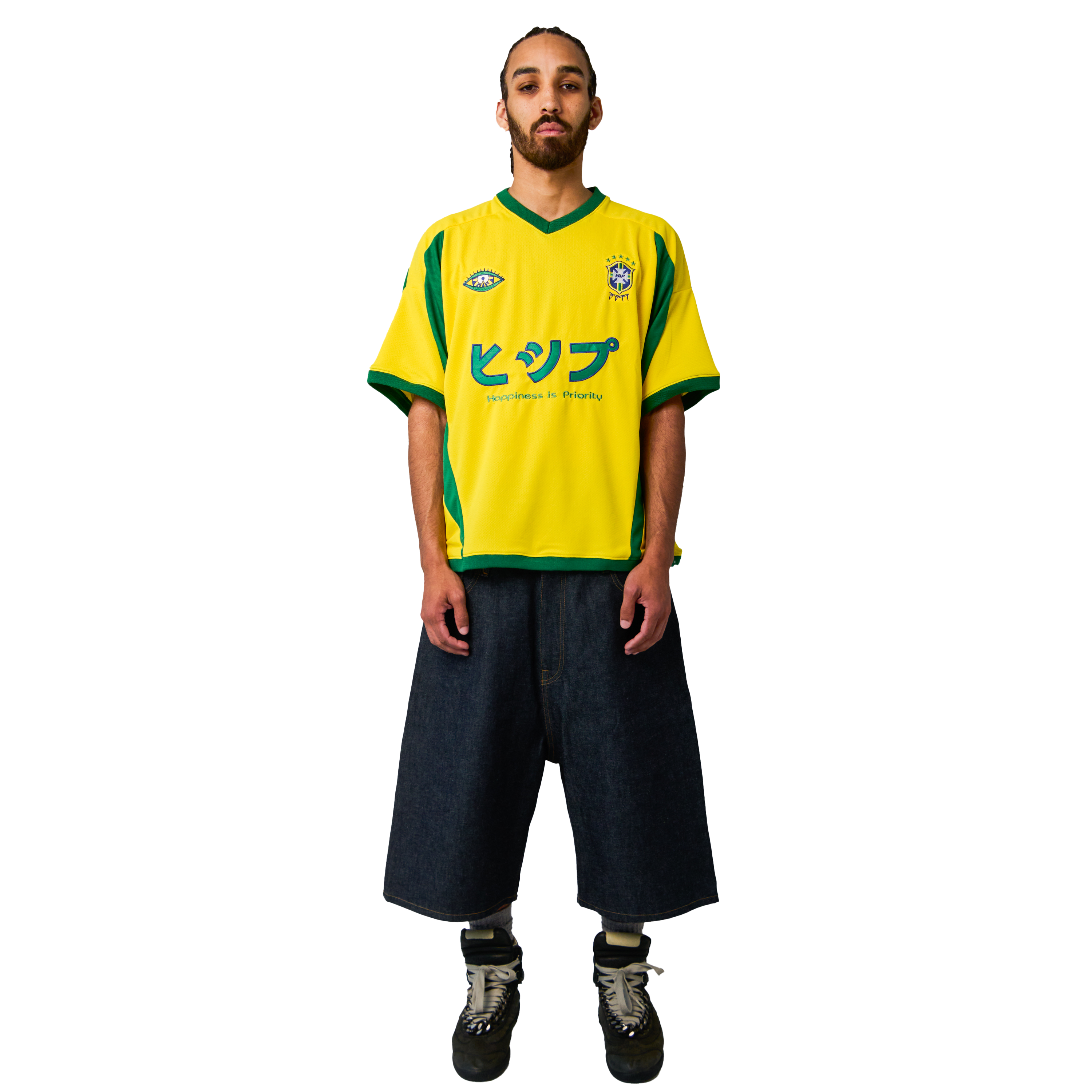 RAW INDIGO DENIM SHORTS