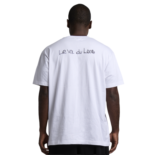 LE VOL DU LOUVRE T-SHIRT - BLANCO