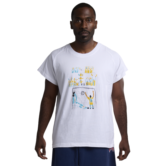RONALDINHO 06 T-SHIRT - BLANCO