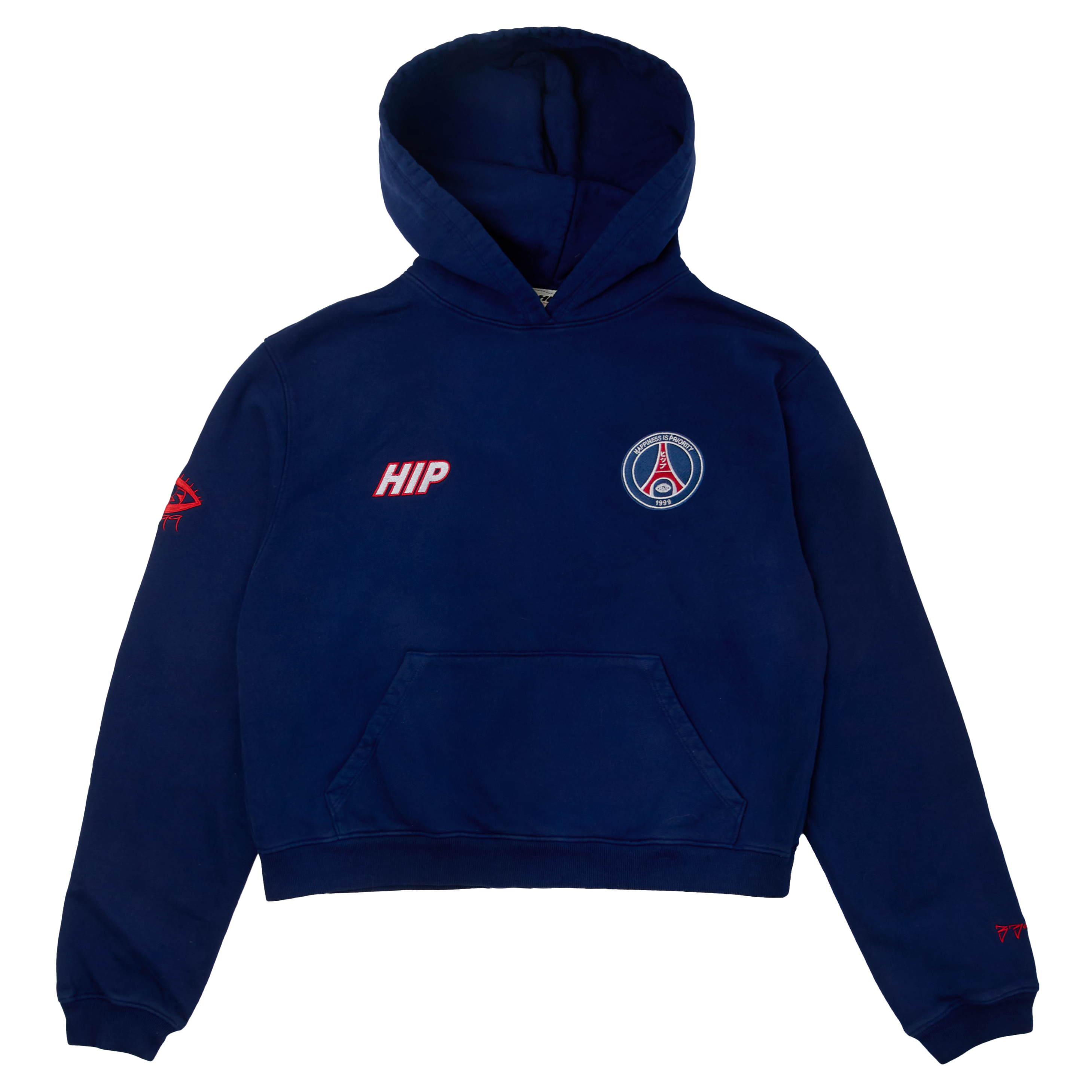 HIP FC KIT CROP HOODIE