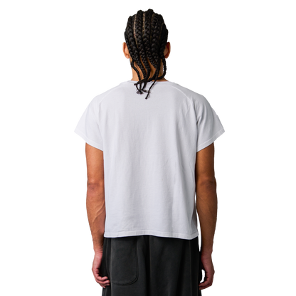 HAPPINESS IS PRIORITY CROP T-SHIRT