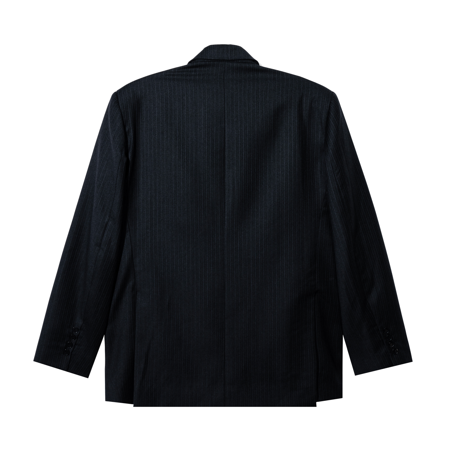 DARK GREY PINSTRIPE BLAZER
