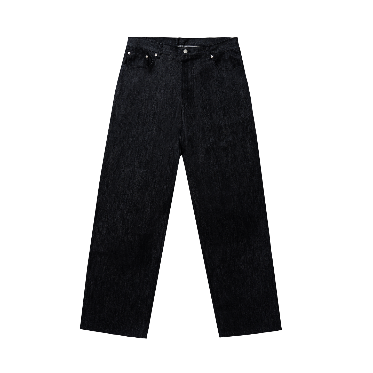 RELAXED FIT RAW DENIM