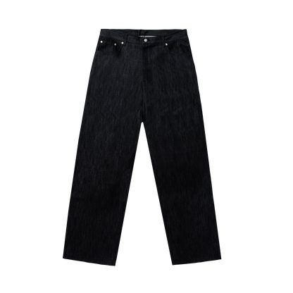 RELAXED FIT RAW DENIM