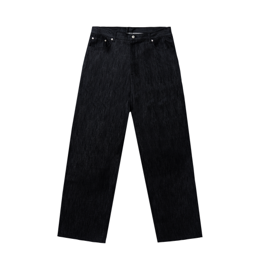 RELAXED FIT RAW DENIM