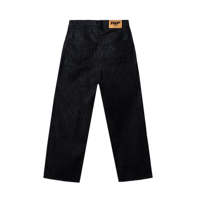 RELAXED FIT RAW DENIM