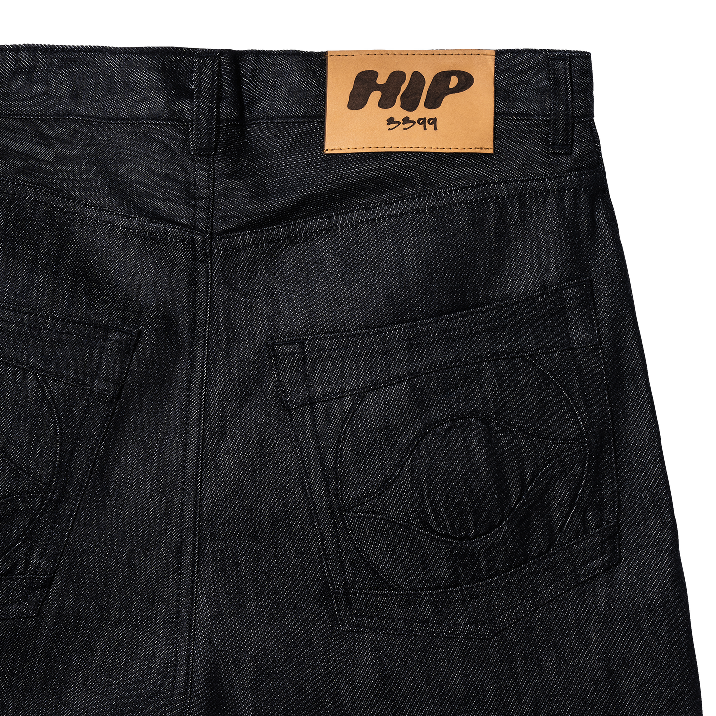 RELAXED FIT RAW DENIM