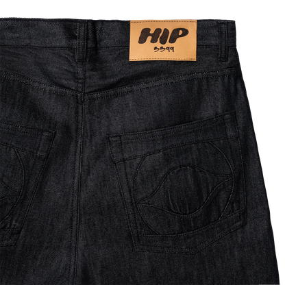 RELAXED FIT RAW DENIM