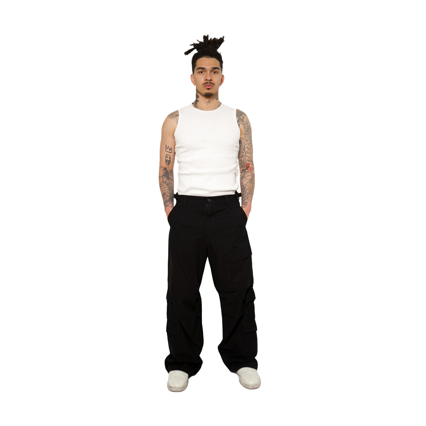 BLACKOUT CARGO DENIM