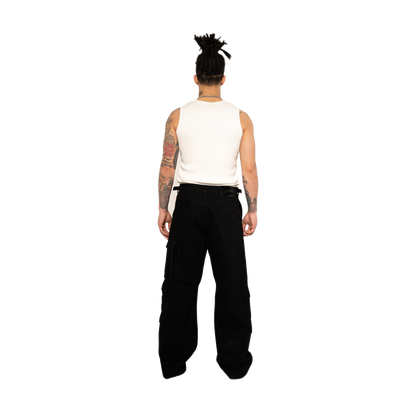 BLACKOUT CARGO DENIM