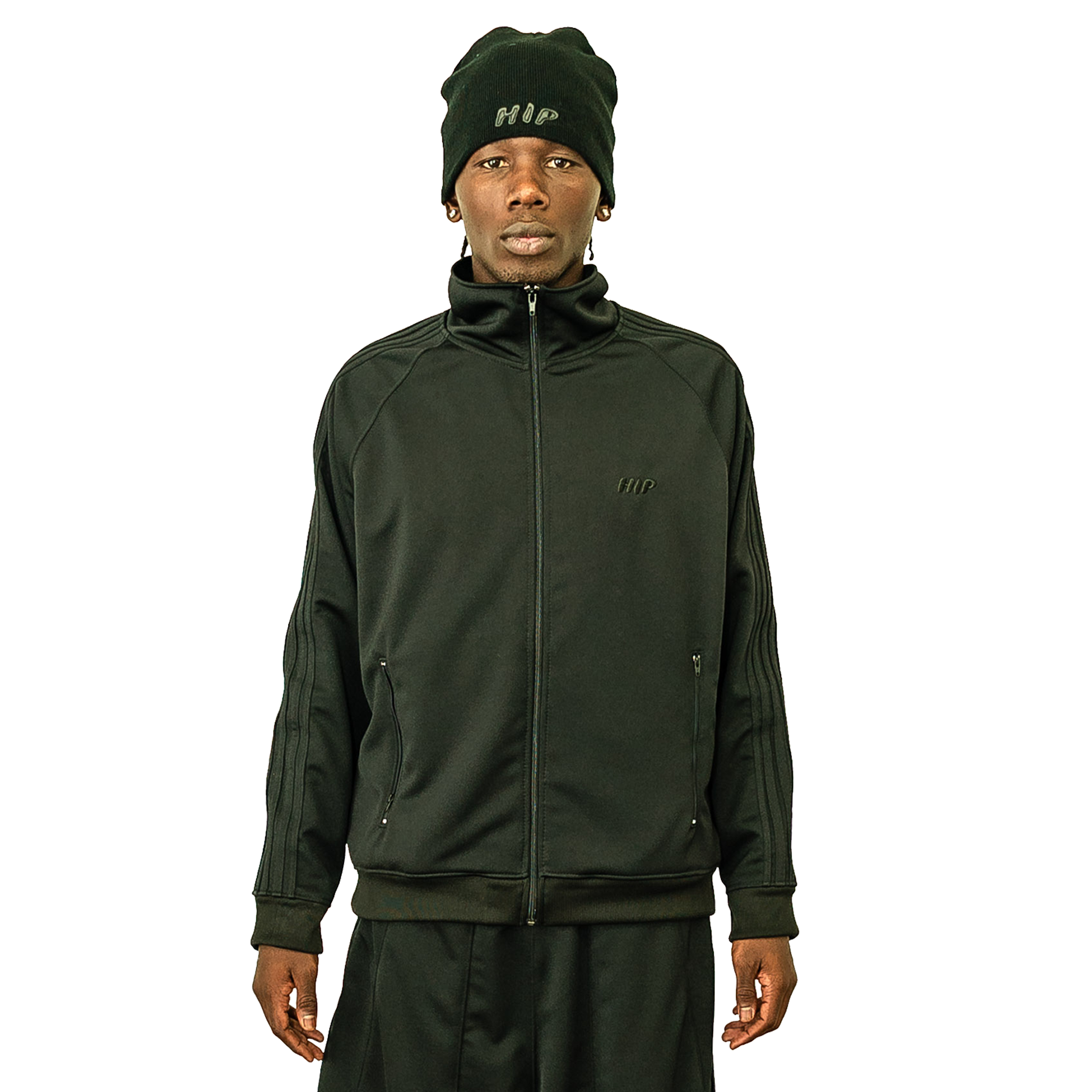 BLACKOUT HIP UNIFORM TRACK JACKET