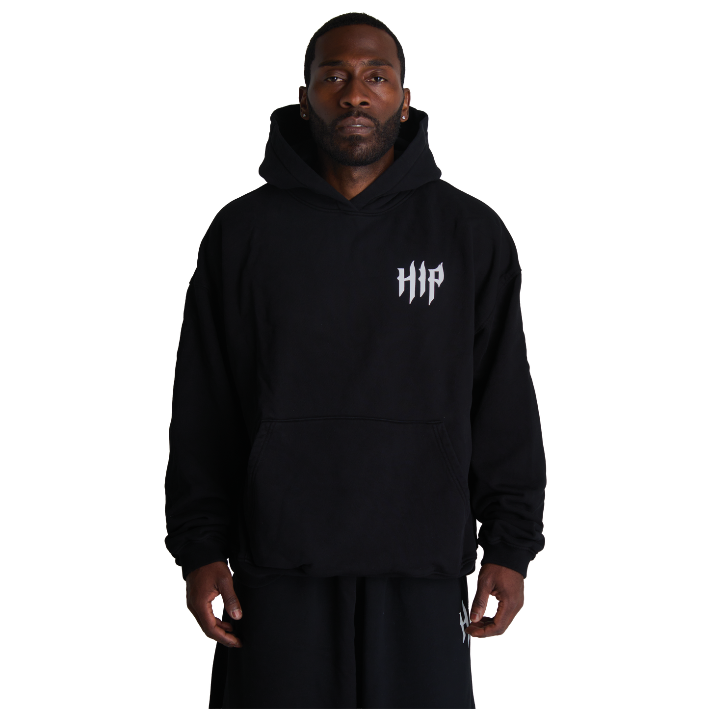 CORE GRUNGE HOODIE - NOIR