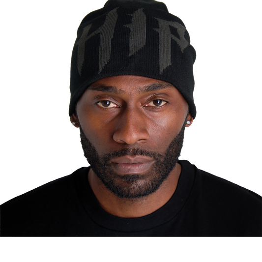 CORE GRUNGE TOQUE - NOIR/GREY