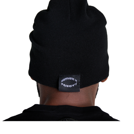 CORE GRUNGE TOQUE - NOIR/RED