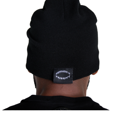CORE GRUNGE TOQUE - NOIR/WHITE