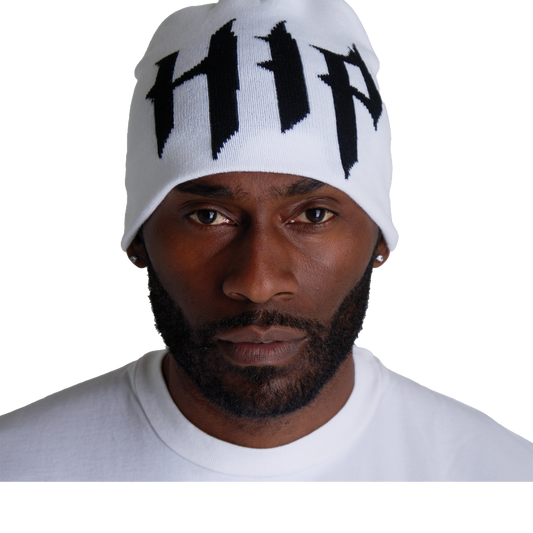 CORE GRUNGE TOQUE - WHITE/NOIR