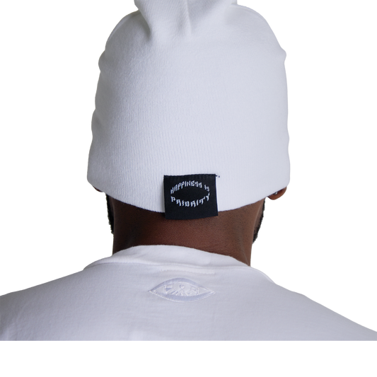 CORE GRUNGE TOQUE - WHITE/NOIR