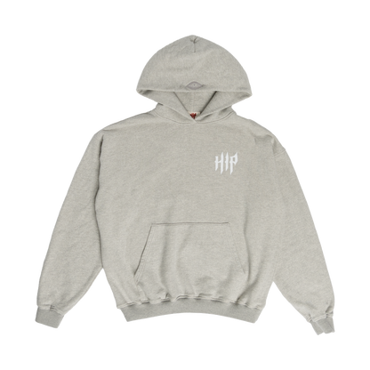 CORE HEATHER HOODIE - HEATHER GREY