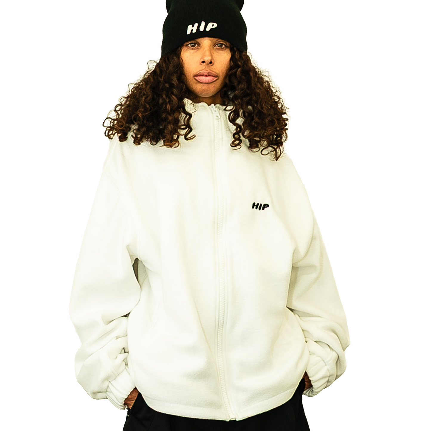 COZY FLEECE ZIP UP JACKET