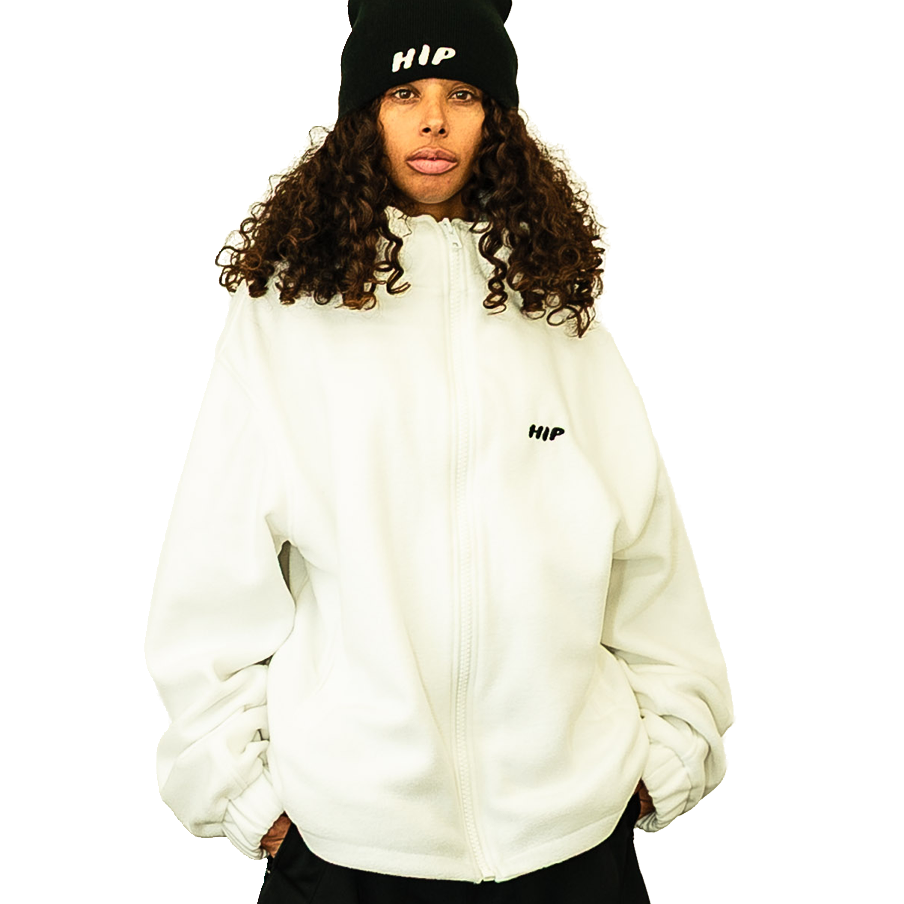 COZY FLEECE ZIP UP JACKET