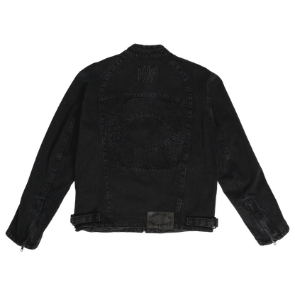 DENIM OTO RESU RACING JACKET - NOIR