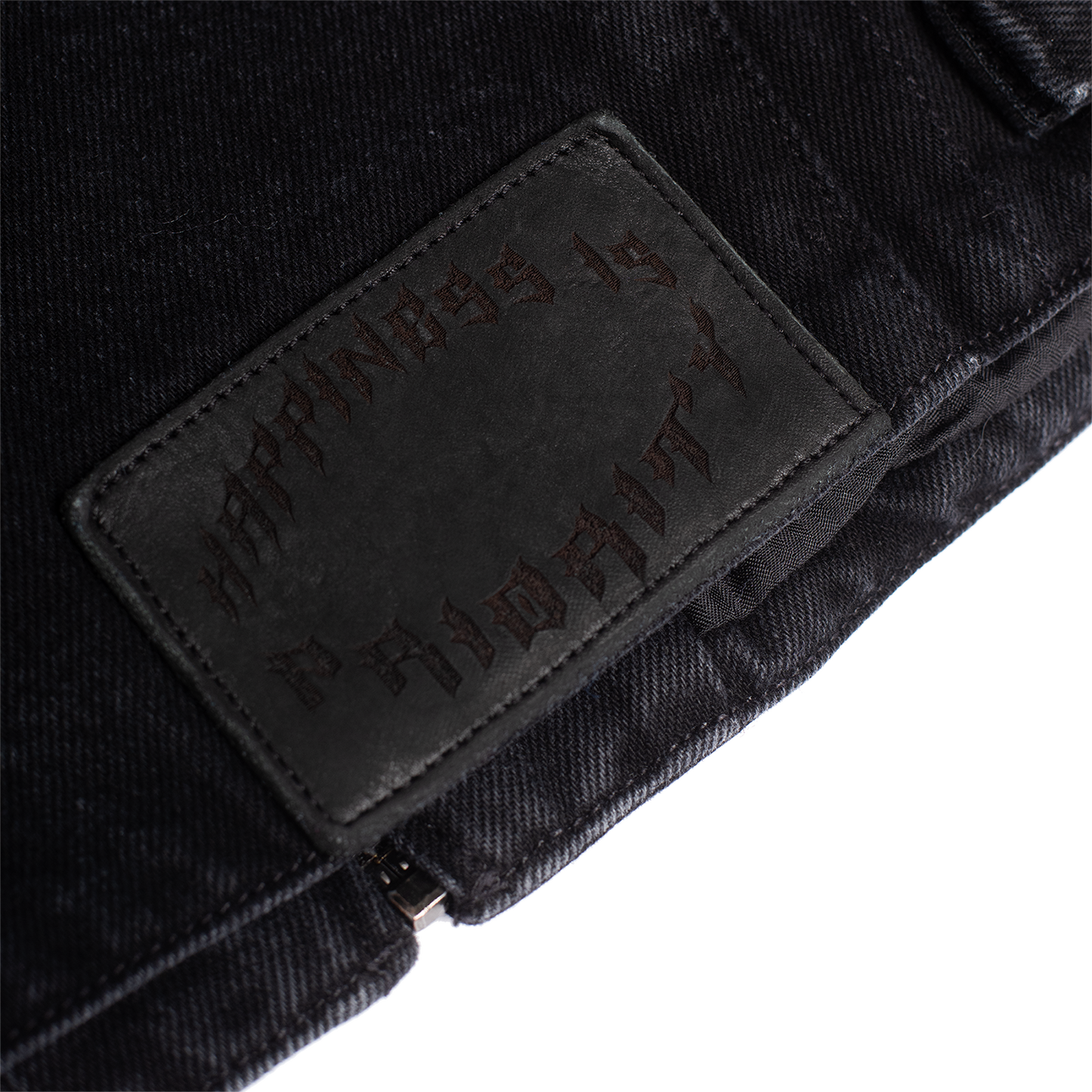 DENIM OTO RESU RACING JACKET - NOIR