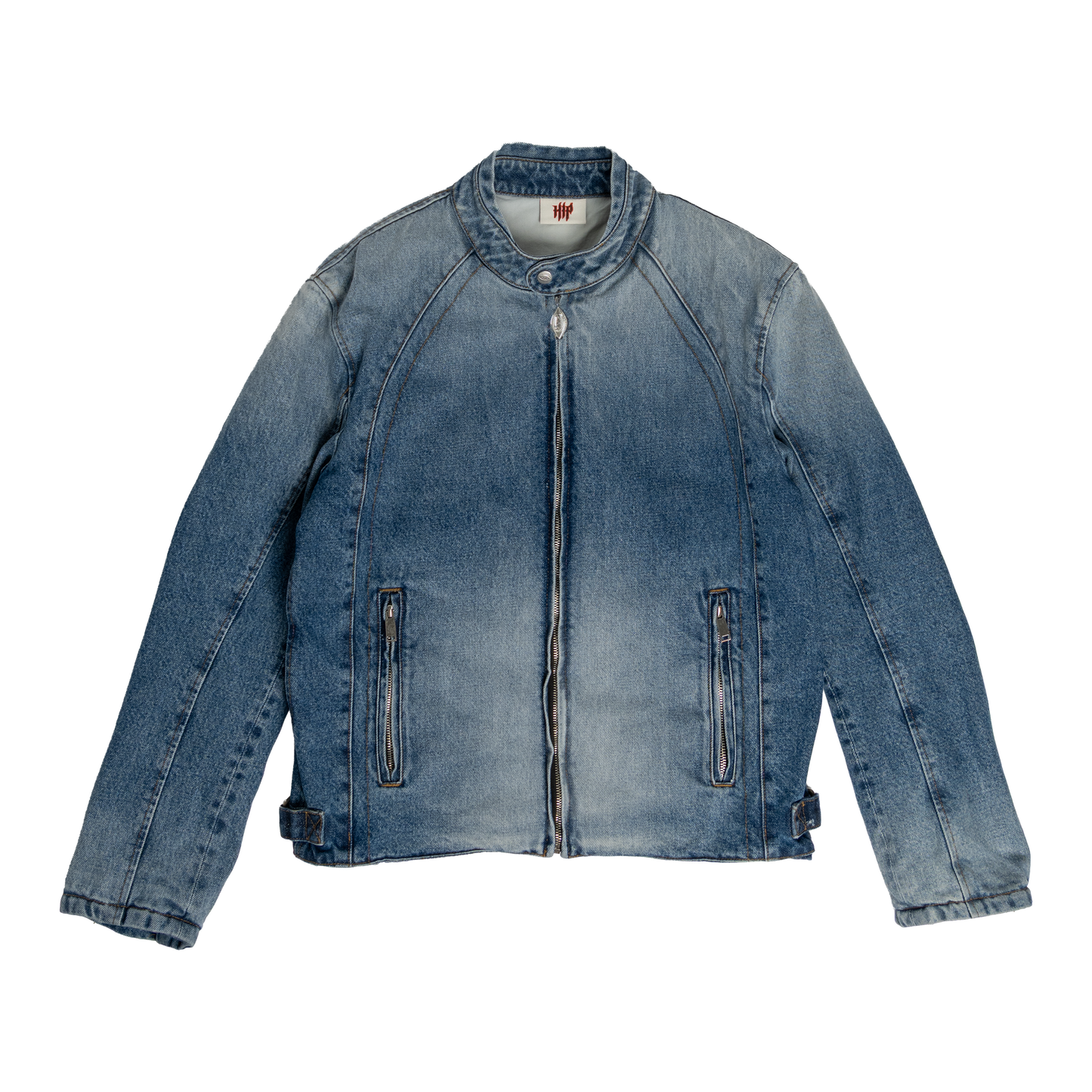 DENIM OTO RESU RACING JACKET - INDIGO BLUE