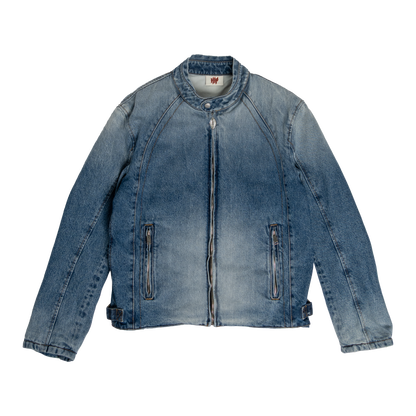 DENIM OTO RESU RACING JACKET - INDIGO BLUE