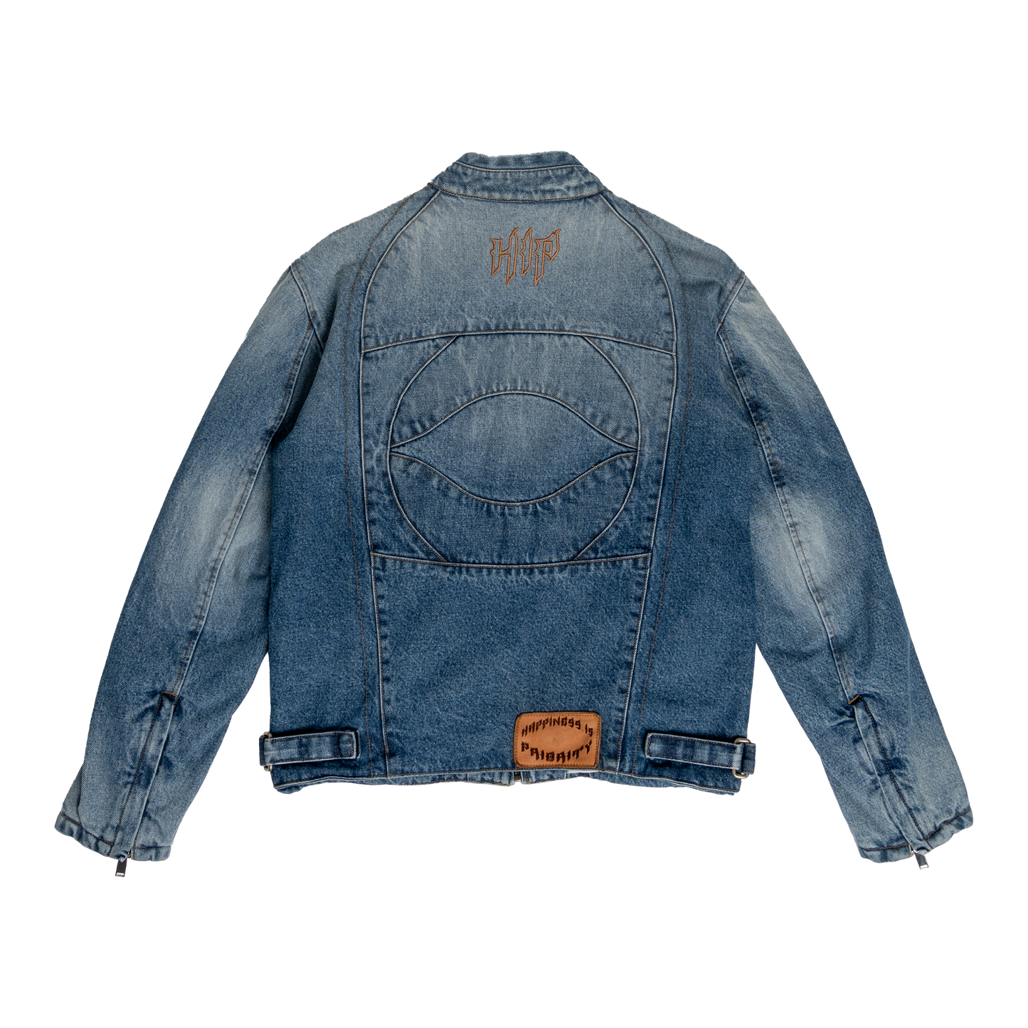 DENIM OTO RESU RACING JACKET - INDIGO BLUE