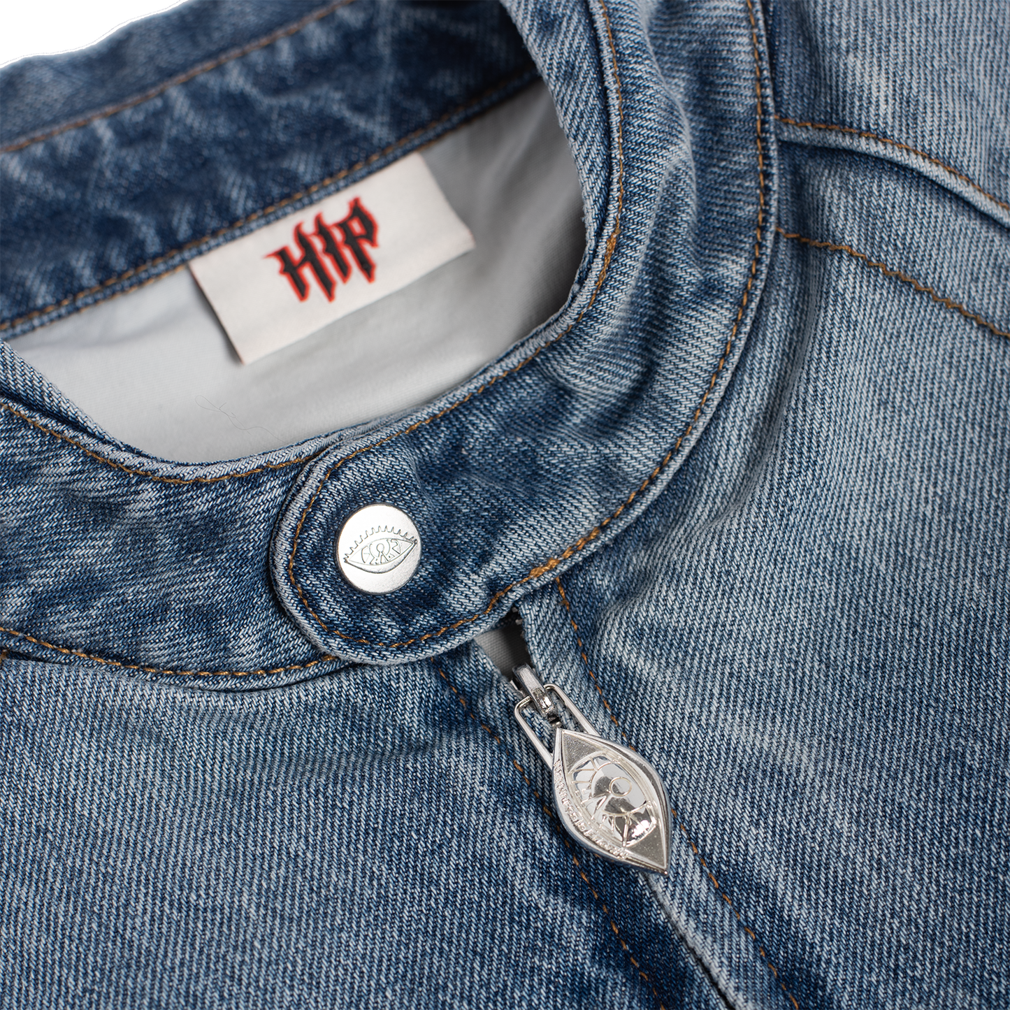 DENIM OTO RESU RACING JACKET - INDIGO BLUE