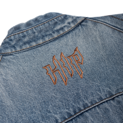 DENIM OTO RESU RACING JACKET - INDIGO BLUE