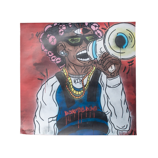 DON'T BE DUMB ART PRINT