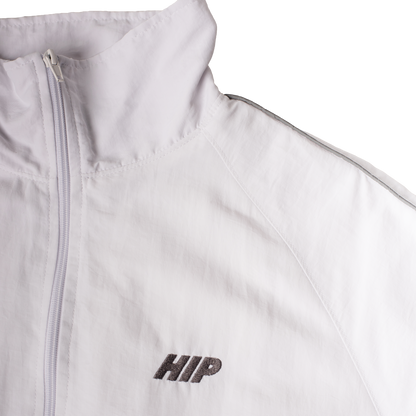 ACTIVE 3M NYLON TRACK JACKET - BLANCO