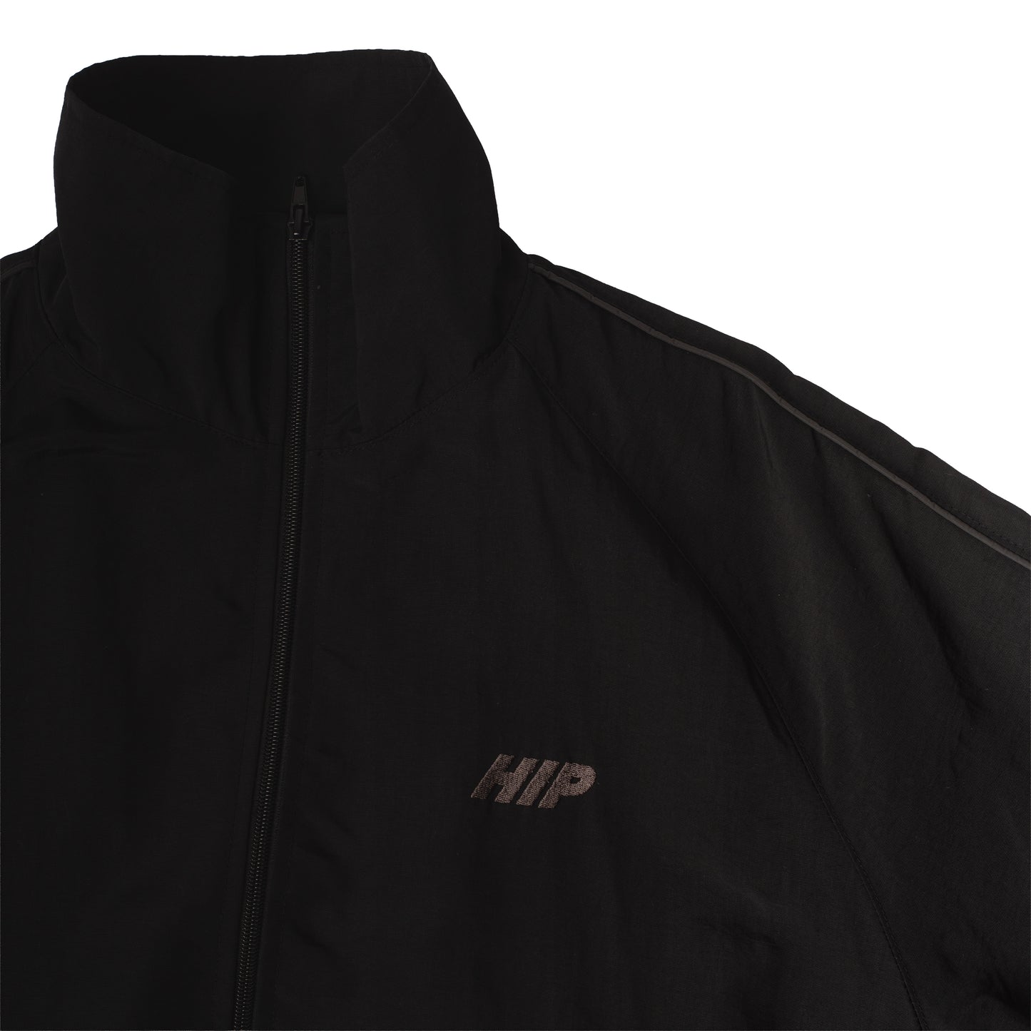 ACTIVE 3M NYLON TRACK JACKET - NOIR