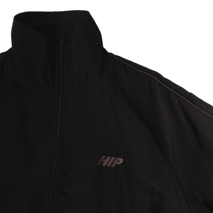ACTIVE 3M NYLON TRACK JACKET - NOIR
