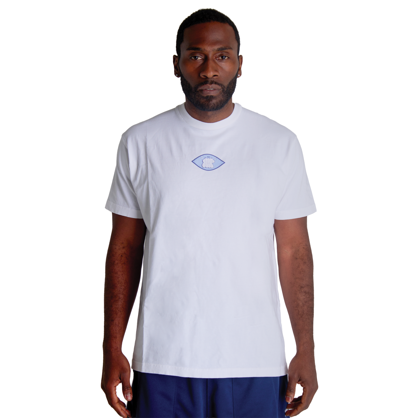 EYE LOGO T-SHIRT - BLANCO
