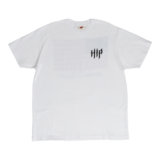 GRUNGE AMERICA TEE - BLANCO