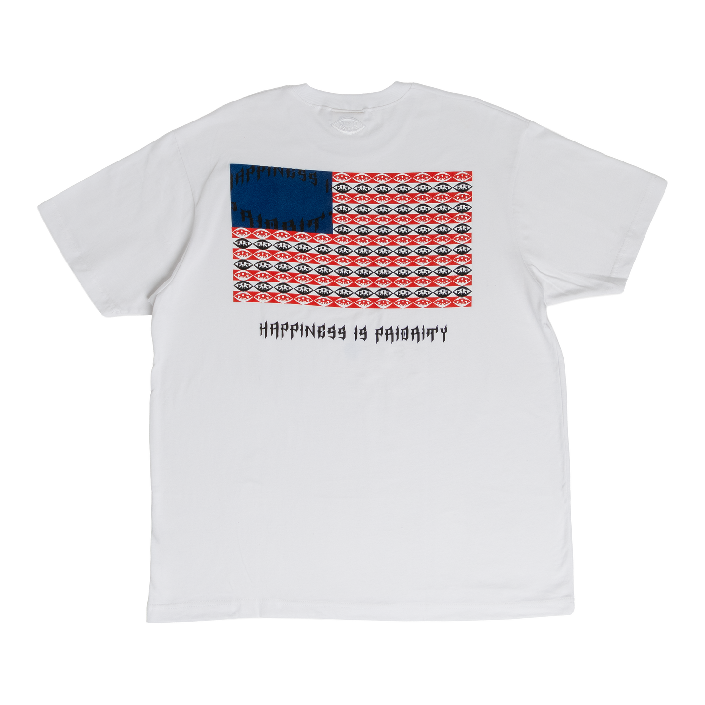 GRUNGE AMERICA TEE - BLANCO