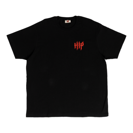 GRUNGE CORE TEE BLACK/RED