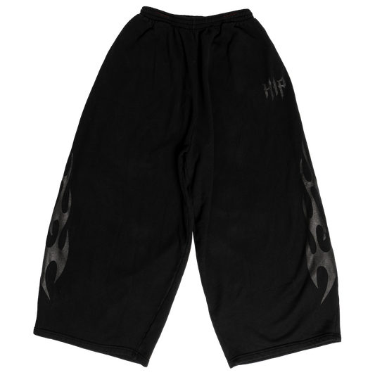 GRUNGE FLAME SWEATS - NOIR
